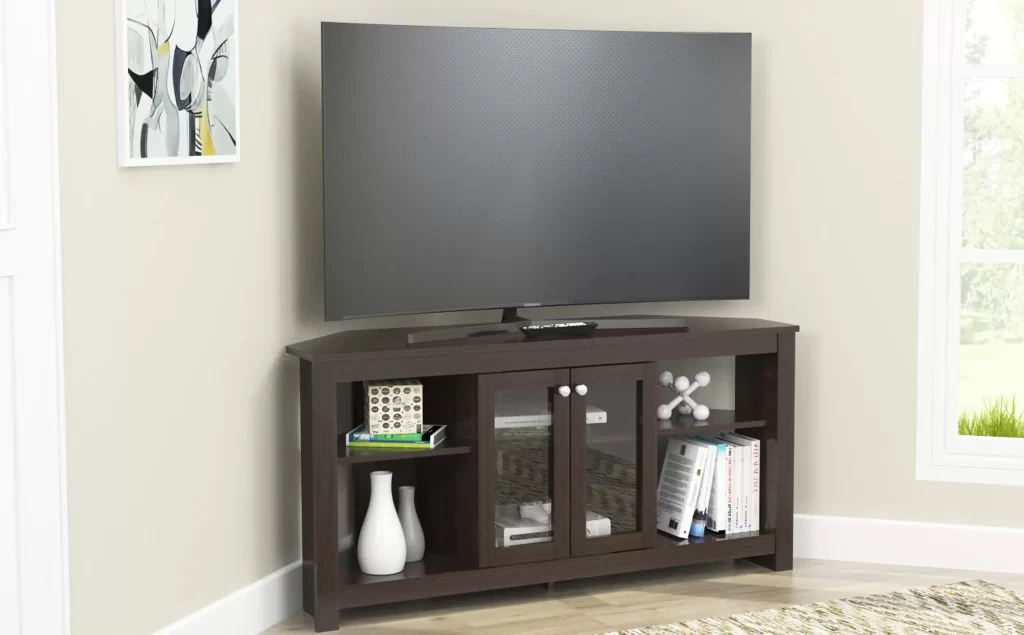 corner tv stand